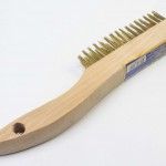 Escova para Soldadura, Ao Latonado, 130mm  ref 85554 SINDEX