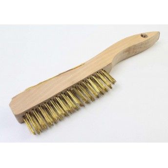 Escova para Soldadura, Ao Latonado, 130mm  ref 85554 SINDEX