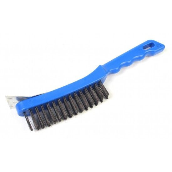 Escova para Soldadura com Raspador, Cabo Plástico, 270mm refª 85549 SINDEX Escova para Soldadura com Raspador, Cabo Plástico, 270mm refª 85549 SINDEX