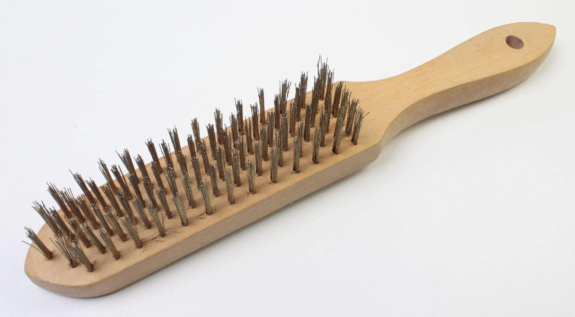 Escova N.º 2, Aço Latonado, 6F refª 85502 SINDEX