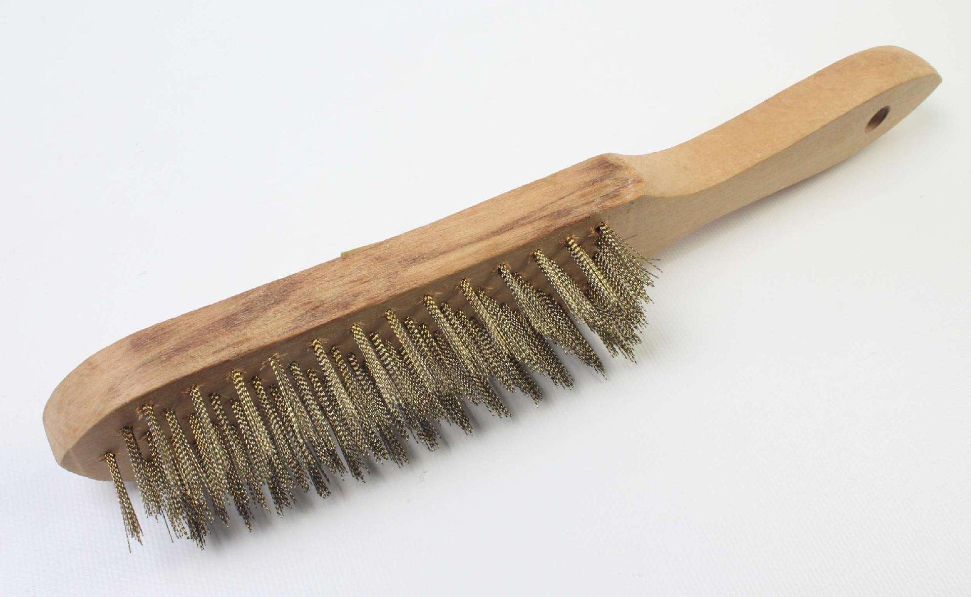 Escova N.º 2, Aço Latonado, 6F refª 85502 SINDEX