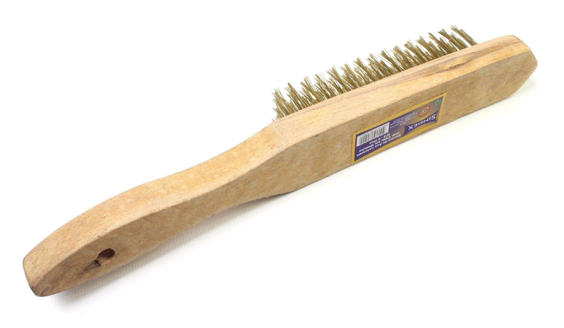 Escova N.º 2, Aço Latonado, 4F refª 85500 SINDEX