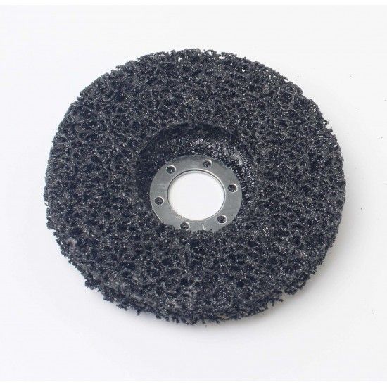 Disco de Limpeza e Polimento, Preto, 115mm  ref 85424 SINDEX