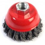 Catrabucha, tipo Taça, Ø 65mm, M14, Aço Entrançado refª 85349 SINDEX Catrabucha, tipo Taça, Ø 65mm, M14, Aço Entrançado refª 85349 SINDEX