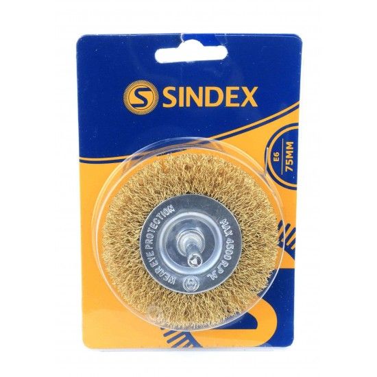 Catrabucha Circular, Aço Latonado, 75mm refª 85218 SINDEX Catrabucha Circular, Aço Latonado, 75mm refª 85218 SINDEX