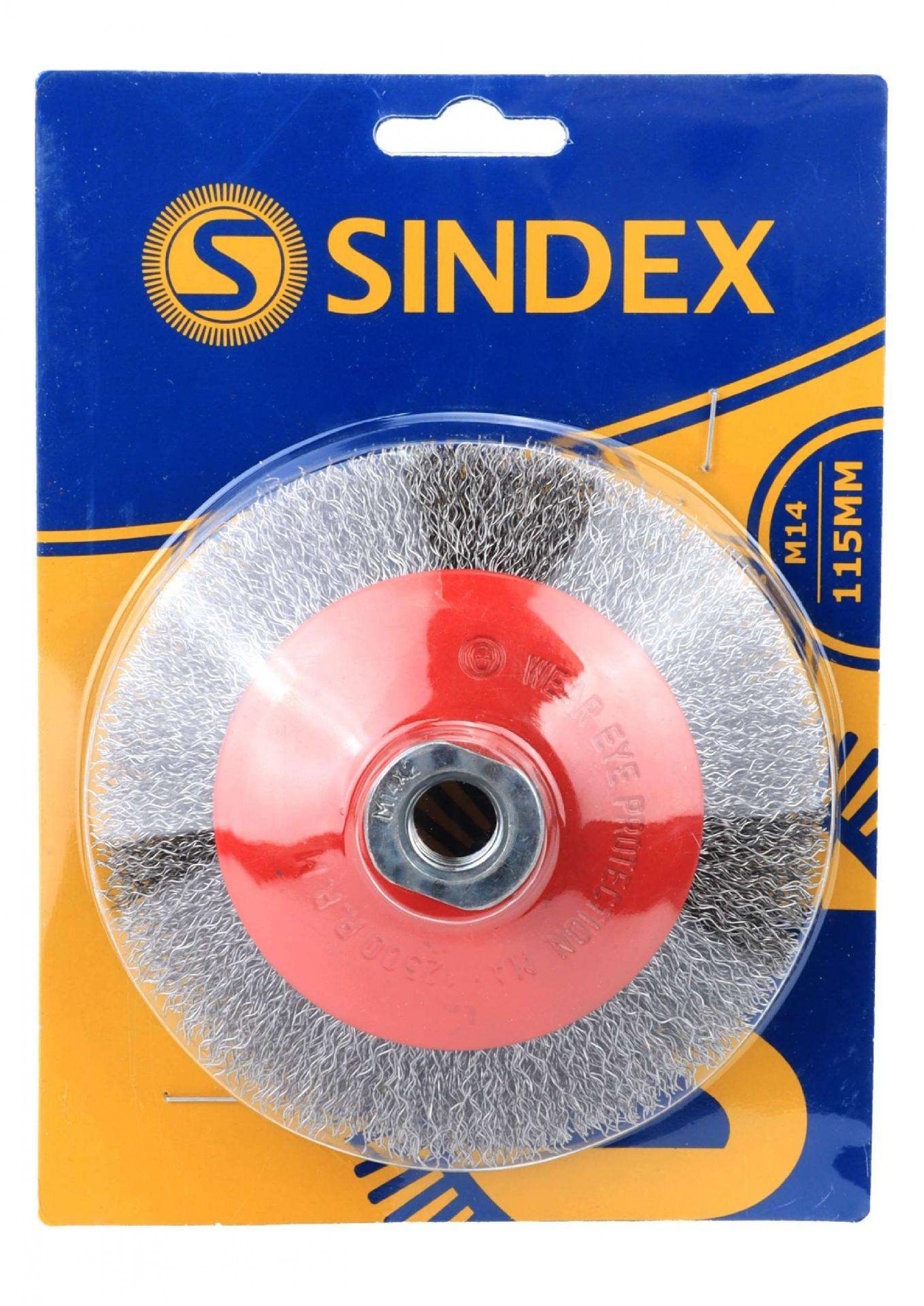 Catrabucha, Côncava, Ø 115mm, M14, Aço refª 85209 SINDEX