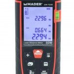 Medidor a Laser, 50m refª 84660 MADER Medidor a Laser, 50m refª 84660 MADER
