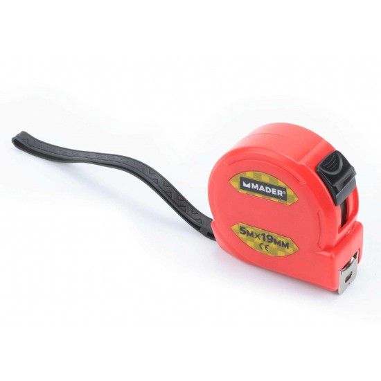 Fita Métrica, 19mm x 5m, Expositor 12 un refª 84609 MADER Fita Métrica, 19mm x 5m, Expositor 12 un refª 84609 MADER