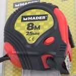 Fita Mtrica, 8mx25mm, 3 Traves ref 84602 MADER