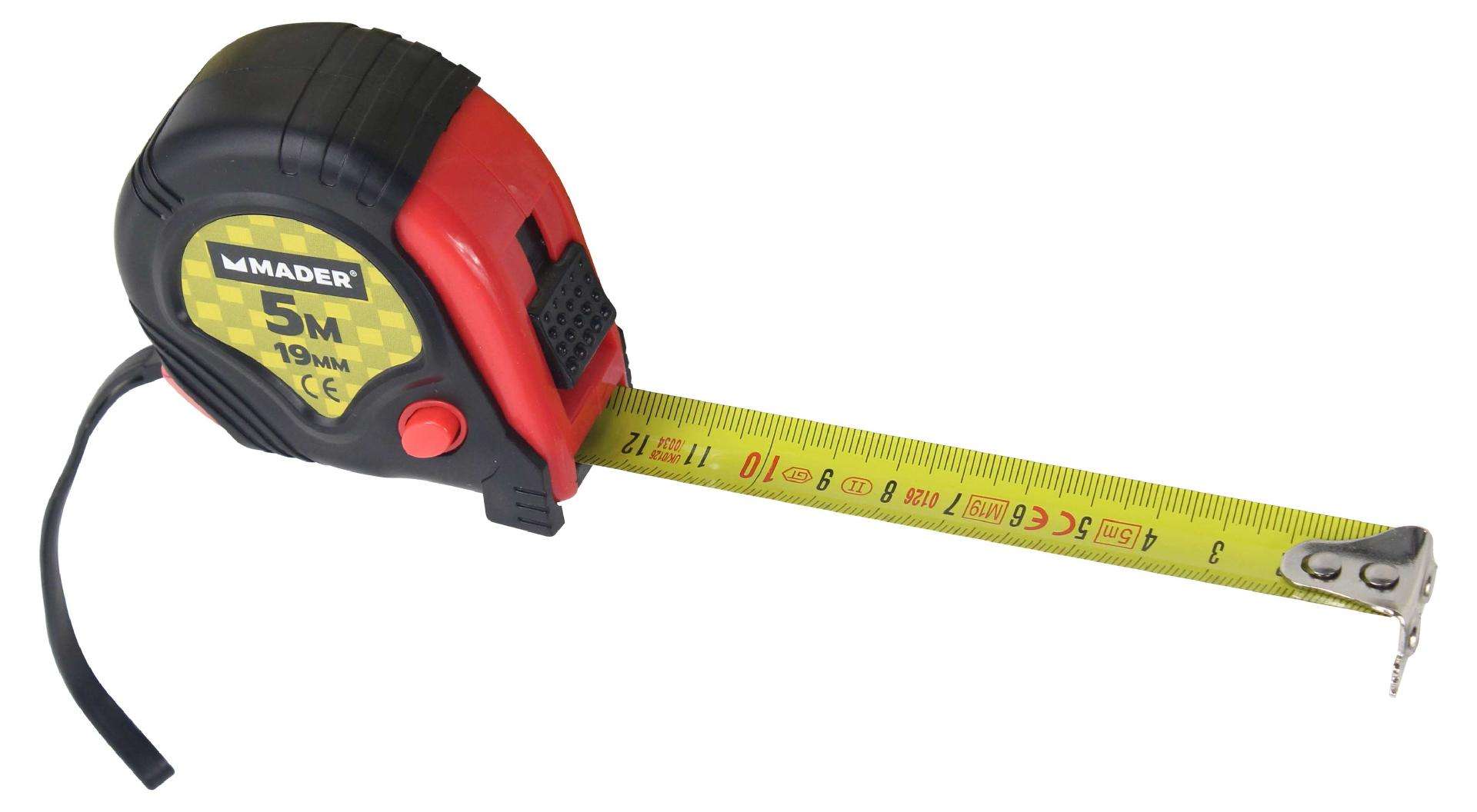 Fita Métrica, 5mx19mm, 3 Travões refª 84601 MADER