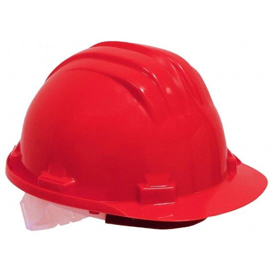 Capacete Proteo, Plstico, Vermelho ref 81022 MADER