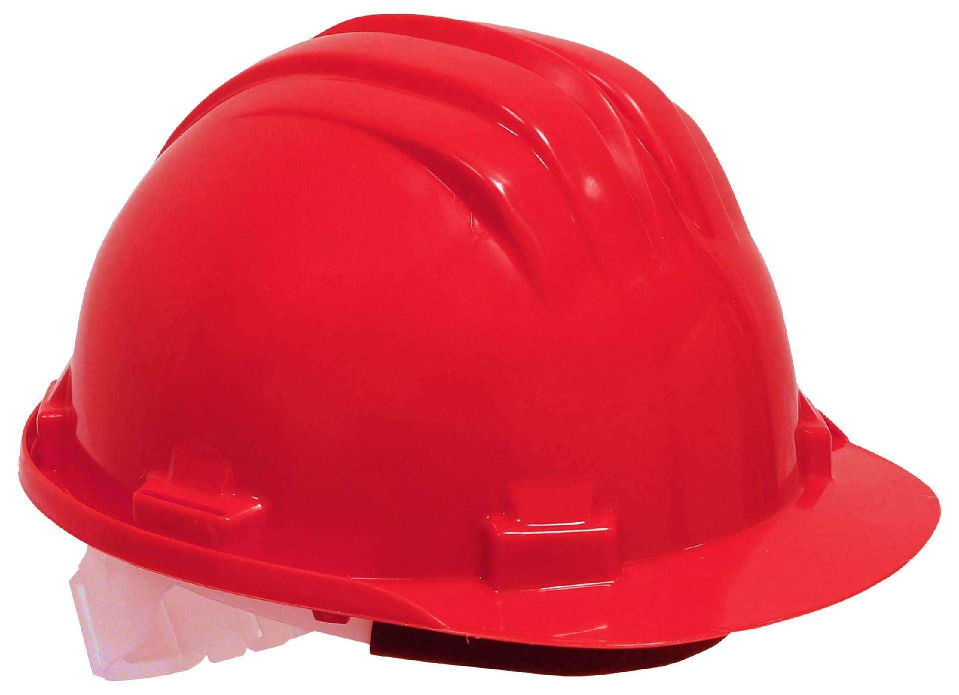 Capacete Proteção, Plástico, Vermelho refª 81022 MADER