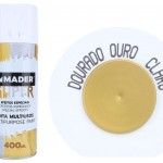 Tinta Spray, Efeitos Especiais, Dourado, Ouro Claro ref 79795 MADER