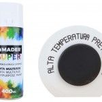 Tinta Spray, 400mL, Preto » Alta Temperatura refª 79783 MADER Tinta Spray, 400mL, Preto » Alta Temperatura refª 79783 MADER