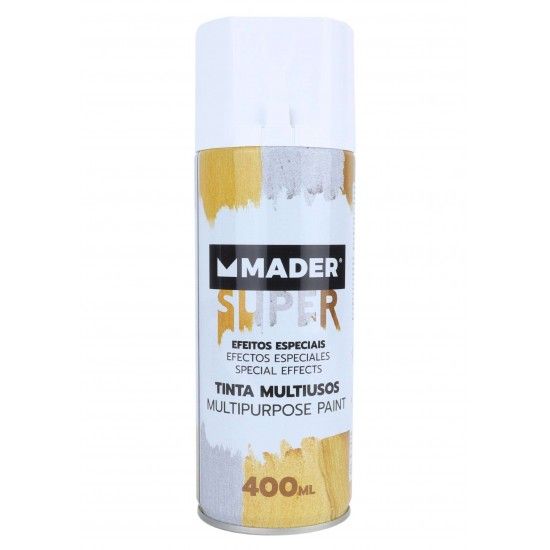 Tinta Spray, Efeitos Especiais, Cromado, Ouro refª 79792 MADER Tinta Spray, Efeitos Especiais, Cromado, Ouro refª 79792 MADER