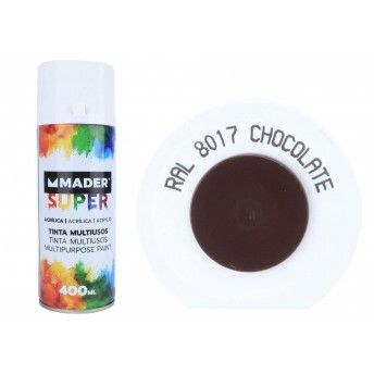 Tinta Spray, Acrlico, ref 8017, Chocolate ref 79764 MADER