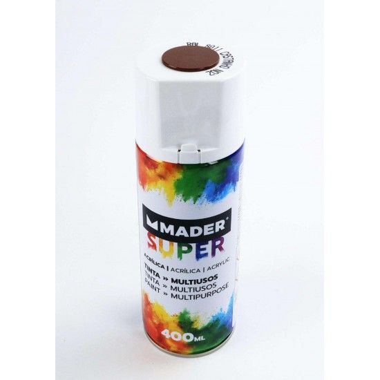 Tinta Spray, 400mL, 8011 - Castanho � Noz ref� 79763 MADER