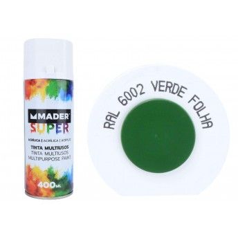 Tinta Spray, Acrlico, ref 6002, Verde Folha ref 79760 MADER