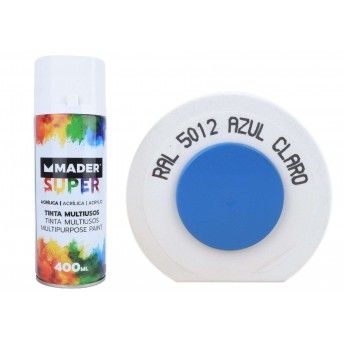 Tinta Spray, Acrlico, ref 5012, Azul Claro ref 79756 MADER