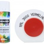Tinta Spray, 400mL, 3000 - Vermelho Fogo refª 79750 MADER Tinta Spray, 400mL, 3000 - Vermelho Fogo refª 79750 MADER