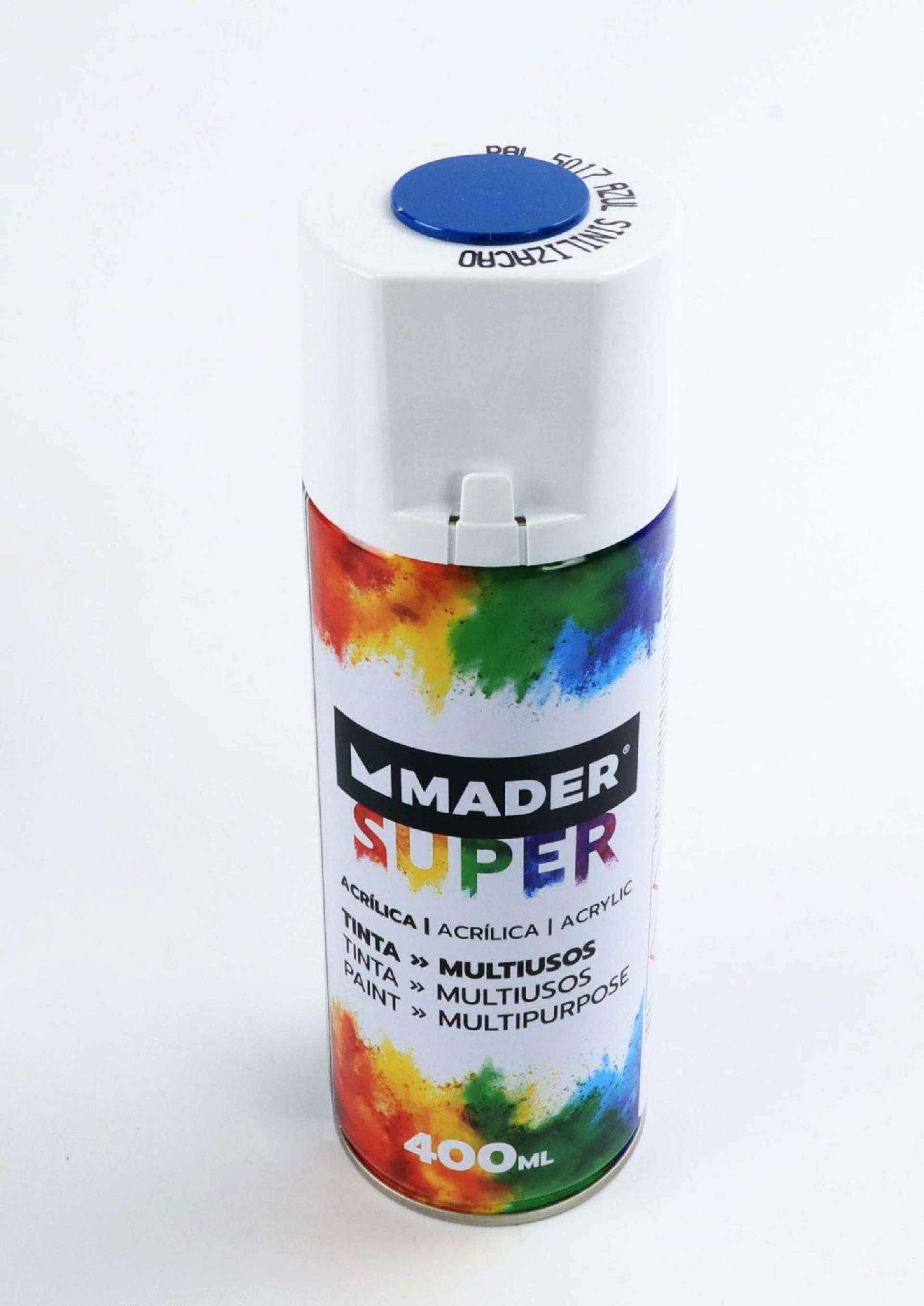 Tinta Spray, 400mL, 5017 - Azul » Sinal refª 79755 MADER