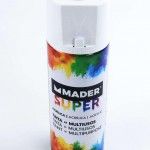 Tinta Spray, 400mL, 9010 - Branco Opaco ref 79744 MADER