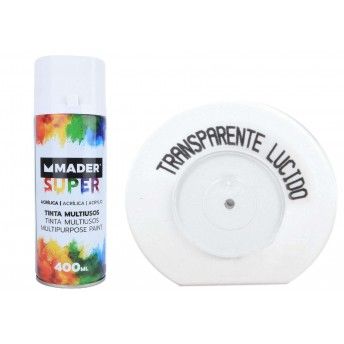 Tinta Spray, 400mL, Transparente Lcido ref 79740 MADER