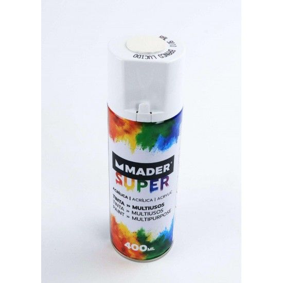 Tinta Spray, 400mL, 9010 - Branco L�cido ref� 79743 MADER