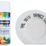Tinta Spray, 400mL, 9010 - Branco Lúcido refª 79743 MADER Tinta Spray, 400mL, 9010 - Branco Lúcido refª 79743 MADER