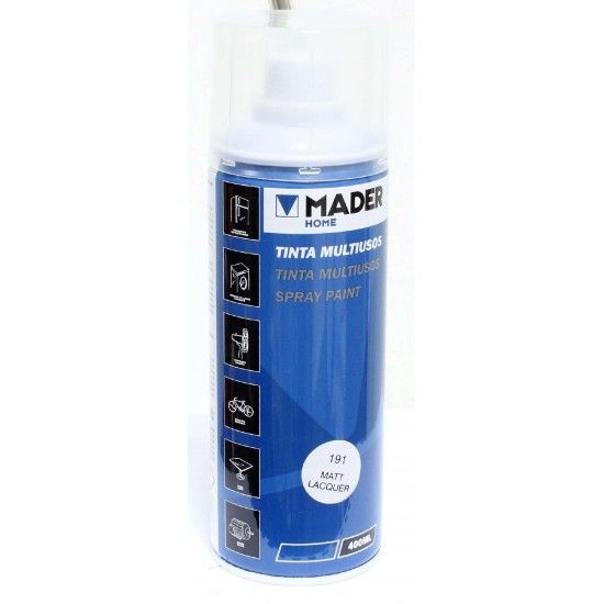 Tinta Spray Multiusos, Matt Lacquer, ref 191, 400ml ref 79457 MADER