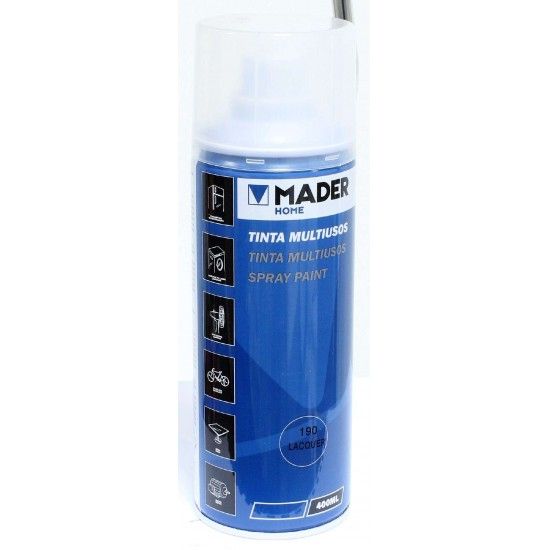 Tinta Spray Multiusos, Lacquer, ref 190, 400ml ref 79456 MADER