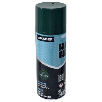 Tinta Spray Multiusos, Post Green, ref 77, 400ml ref 79447 MADER