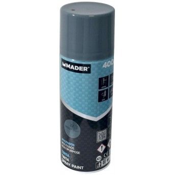 Tinta Spray Multiusos, Medium Grey, ref 22, 400ml ref 79442 MADER