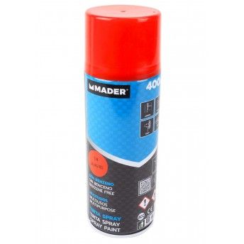 Tinta Spray Multiusos, Jialing Red, ref 14, 400ml ref 79435 MADER