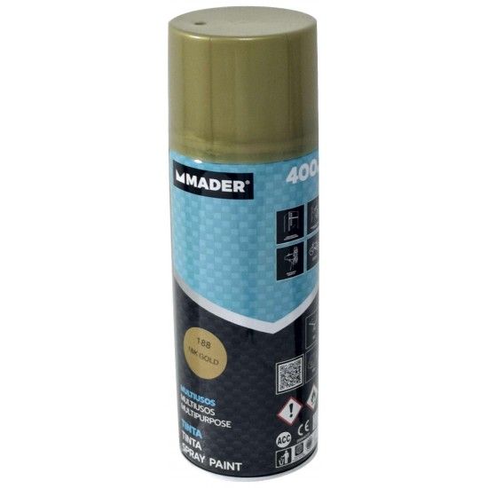 Tinta Spray, 400ml, Gold, R.188 ref 79426 MADER