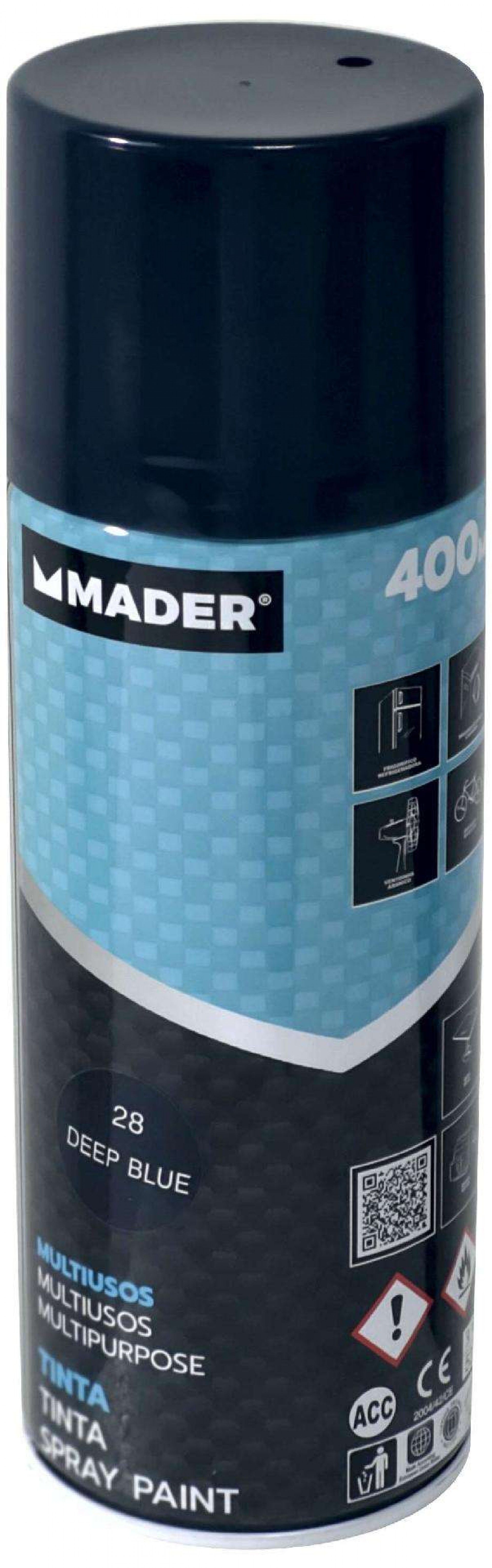 Tinta Spray Multiusos, Deep Blue, refª 28, 400ml refª 79421 MADER