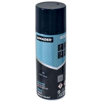 Tinta Spray Multiusos, Deep Blue, ref 28, 400ml ref 79421 MADER