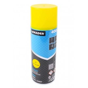 Tinta Spray Multiusos, Art Yellow, ref 41, 400ml ref 79419 MADER