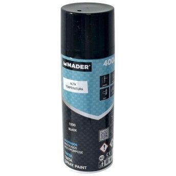 Tinta Spray, 400ml, Black, R.1200 ref 79416 MADER