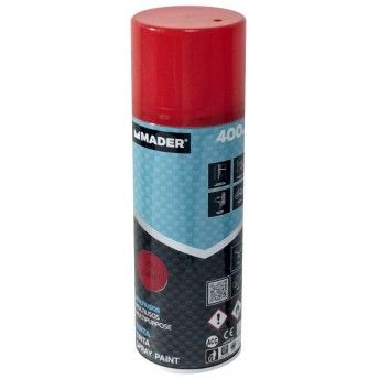 Tinta Spray Multiusos, Scarlet, ref 23, 400ml ref 79409 MADER