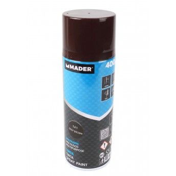 Tinta Spray Multiusos, Deep Brown, ref 141, 400ml ref 79412 MADER