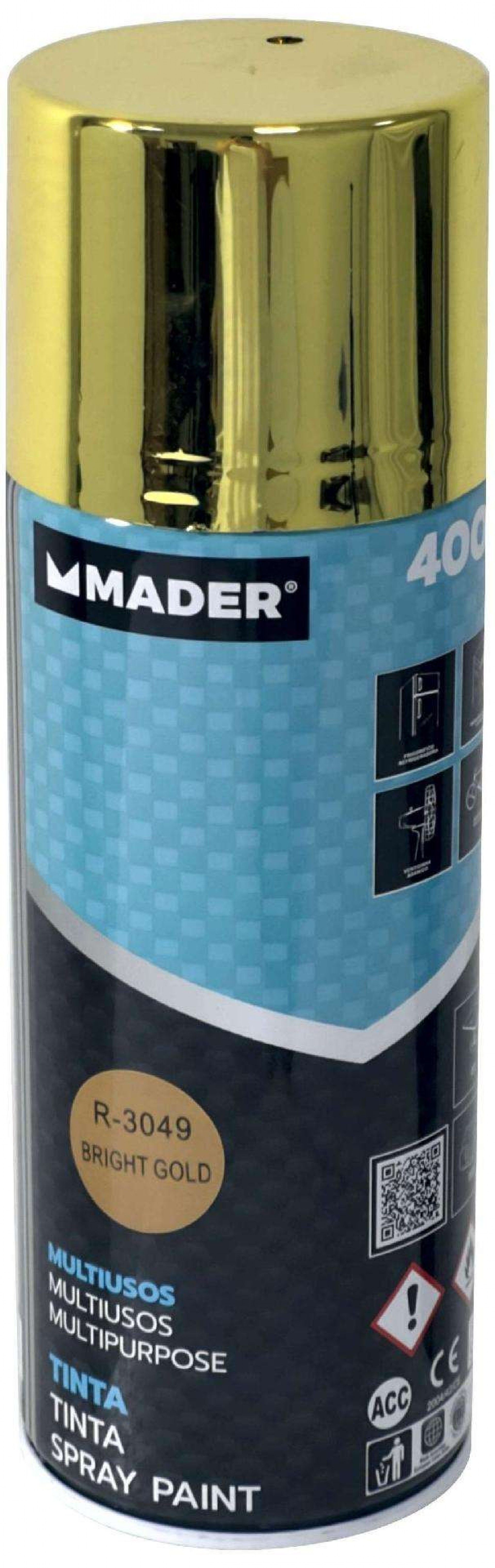 Tinta Spray Multiusos, Ouro, 400ml refª 79414 MADER