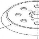 Prato para Lixadora, 125mm - MADER POWER ref 74805 MADER