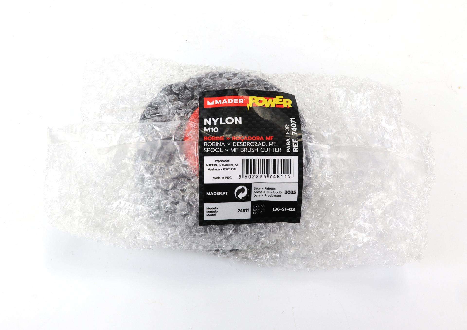 Bobine de Fio de Nylon, para Roçadora, M10 - MADER POWER® ref. 74811 MADER