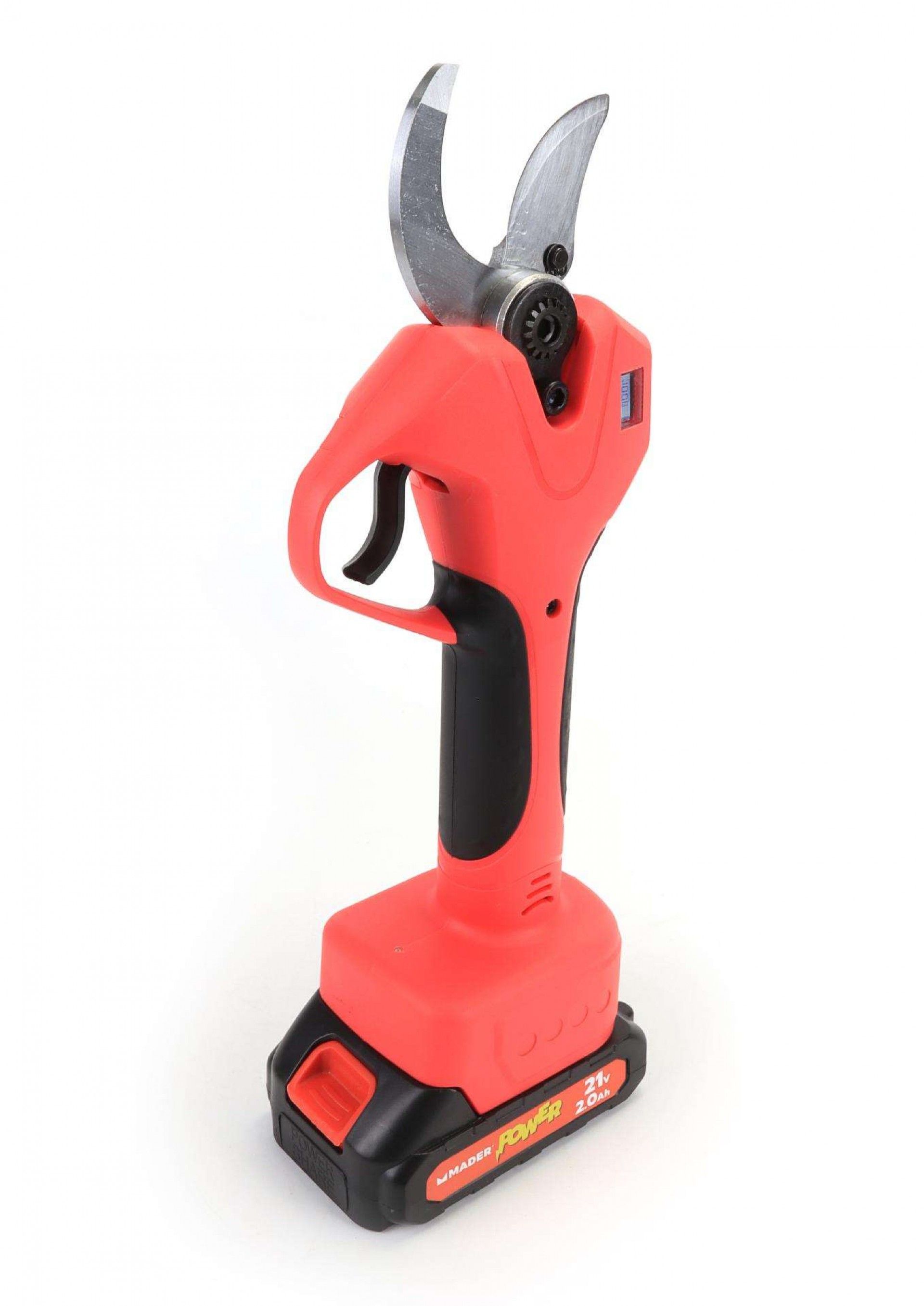 Tesoura de Podar a Bateria, 21V, 2Ah - MADER POWER® ref. 74096 MADER