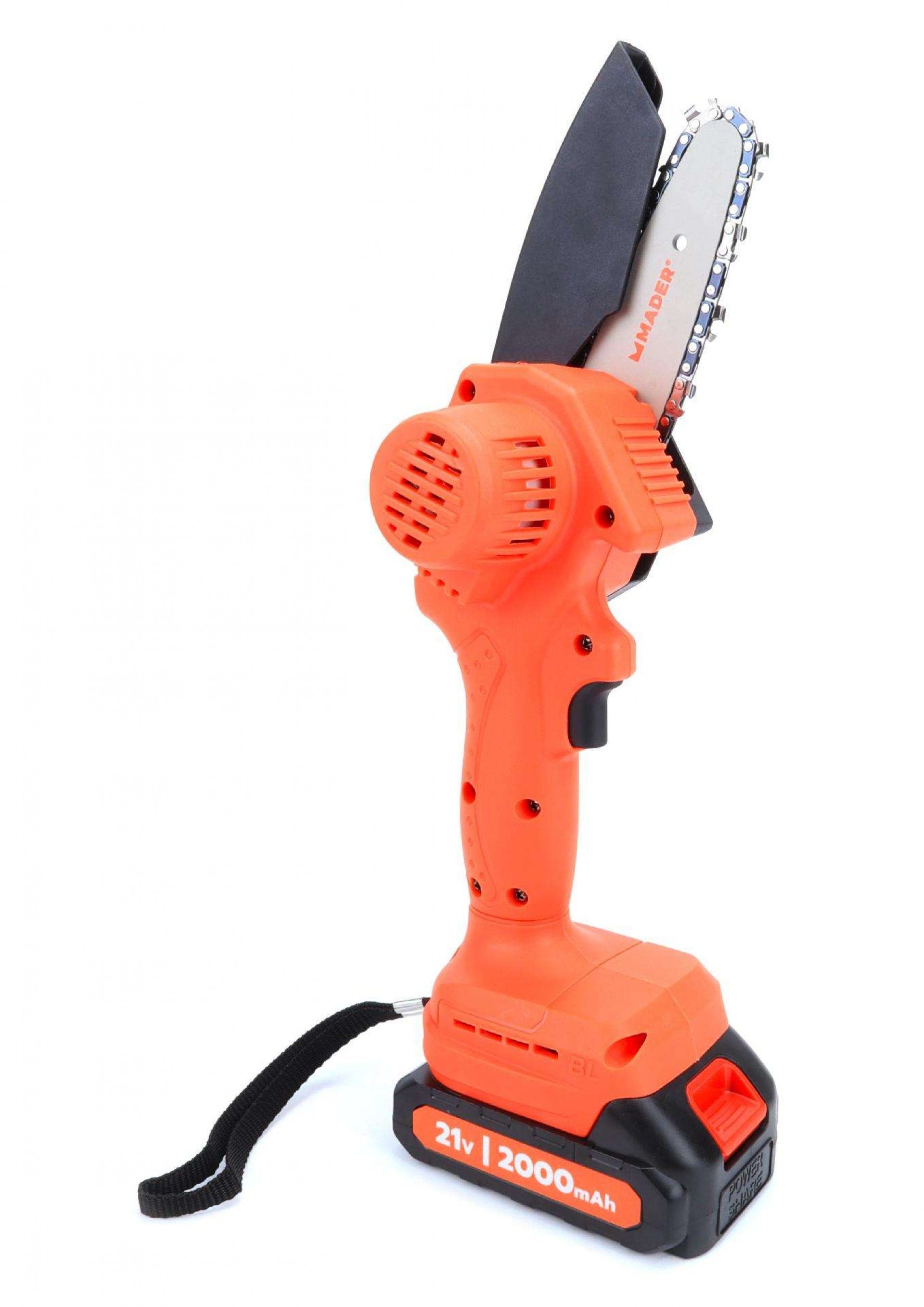 Serra de Podar, Bateria, 21V, 2.0Ah, 2 Baterias - MADER POWER® refª 74082 MADER