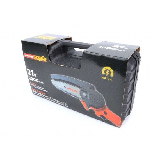 Serra de Podar, Bateria, 21V, 2.0Ah, 2 Baterias - MADER POWER® refª 74082 MADER Serra de Podar, Bateria, 21V, 2.0Ah, 2 Baterias - MADER POWER® refª 74082 MADER