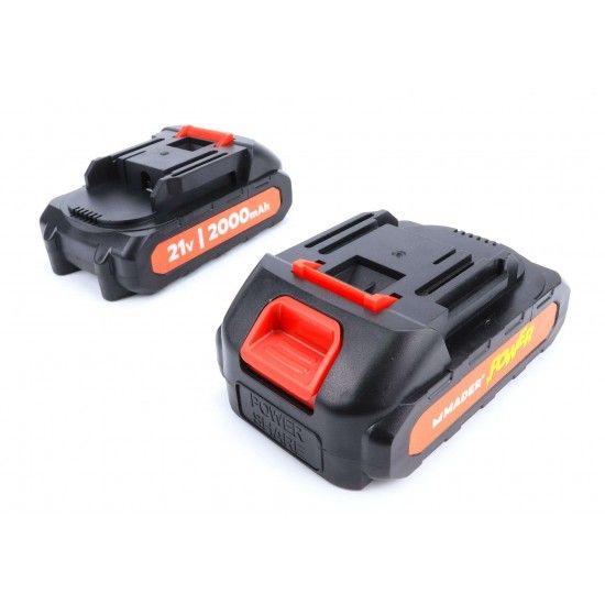 Serra de Podar, Bateria, 21V, 2.0Ah, 2 Baterias - MADER POWER® refª 74082 MADER Serra de Podar, Bateria, 21V, 2.0Ah, 2 Baterias - MADER POWER® refª 74082 MADER