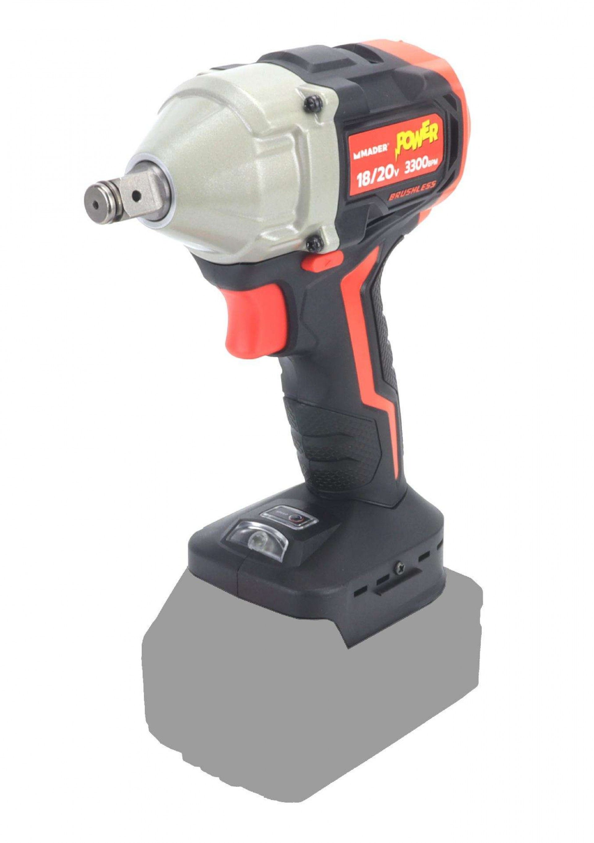 Aparafusadora de Impacto, 18/20V, 1/2 - MADER POWER® refª 74030 MADER