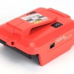 Adaptador com Lanterna, USB A + C, 18V - MADER POWER® ref. 74018 MADER Adaptador com Lanterna, USB A + C, 18V - MADER POWER® ref. 74018 MADER